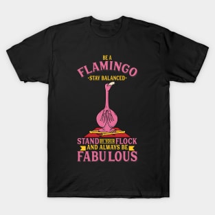 Flamingo Yoga Shirt I Fabulous Bird T-Shirt